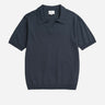 Norse Projects Anholt Cotton Paper Polo Graphite N45-0502