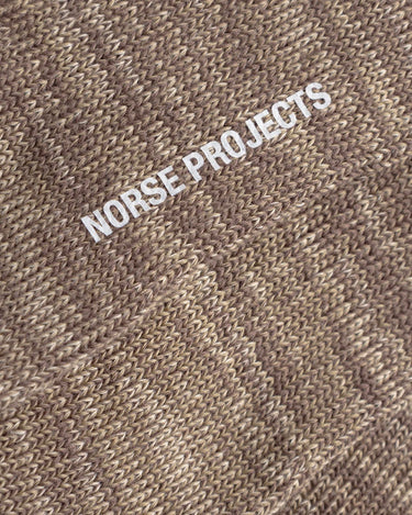 Norse Projects Bykle Heavy Cotton Twist Sock Vetiver N82-0073
