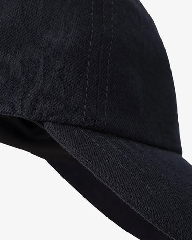 Norse Projects Cotton Wool Twill 6-Panel Cap Dark Navy N80-0770 