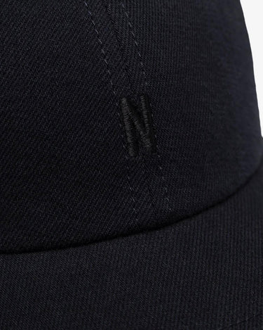 Norse Projects Cotton Wool Twill 6-Panel Cap Dark Navy N80-0770 