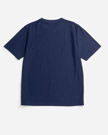 Norse Projects Elmelunde Organic Dry Cotton Tshirt Workwear Blue N01-0712