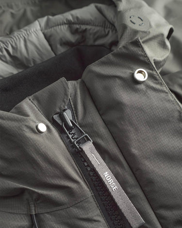 N55-0636 Norse Projects Fyn 4.0 Gore Tex Insulated Jacket Olive Night
