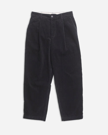 Norse Projects Volda Pleated Wide Wale Corduroy Trouser Navy N25-0487 
