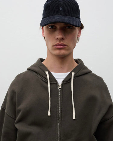 Norse Projects Wide Wale Corduroy 6-Panel Cap Dark Navy N80-0766