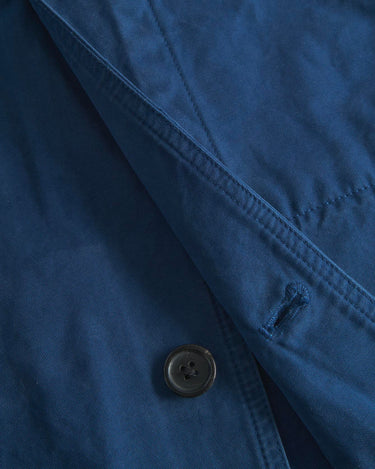 Norse project Marcus Canvas Overshirt Blue N40-0821