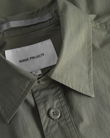 Ivan Tech Poplin Shirt Ivy Green