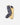 Rototo Reversible Pile Socks Navy Cream R1612