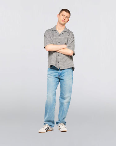 Saga Shirt SS Black White 