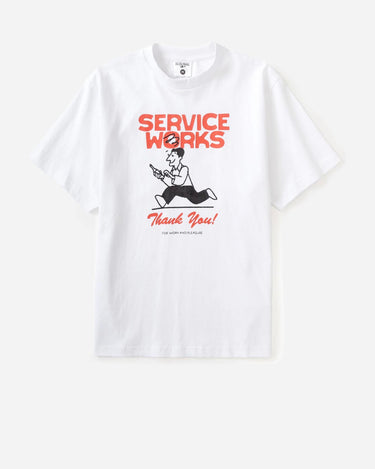 Service Works Daily Spezials Tee White