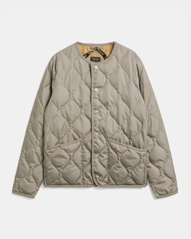 Taion Unisex Military Crew Neck Down Mocha