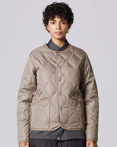 Taion Unisex Military Crew Neck Down Mocha