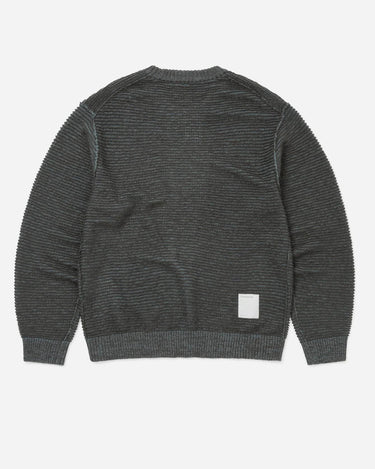 This Never That Faded Reversible Knit Sweater Charcoal