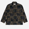 Universal Works Dockside Jacket Japanese Patchwork Green