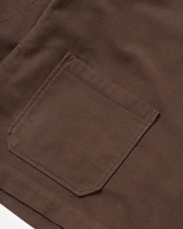 Universal Works Ives Jacket Moleskin Brown 35628B