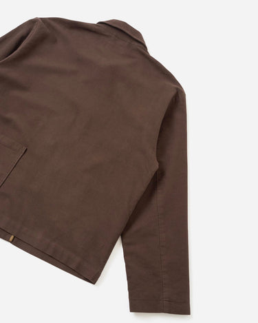 Universal Works Ives Jacket Moleskin Brown 35628B