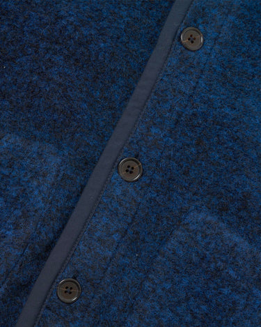 Universal Works Lancaster Giller Fleece Blue
