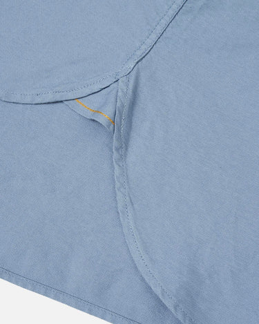 Universal Works Lazy Days Oxford Shirt Mid Blue 35603M