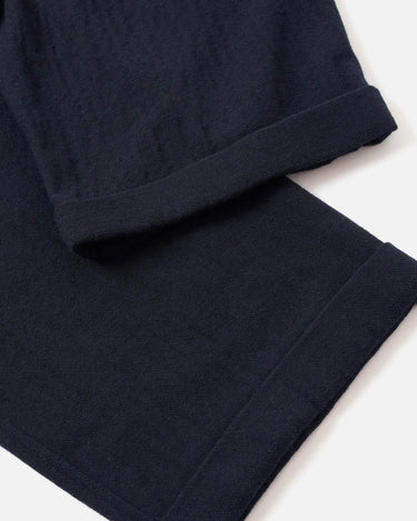 Universal Works Lindberg Pant Robin Wool Mix Dark Navy