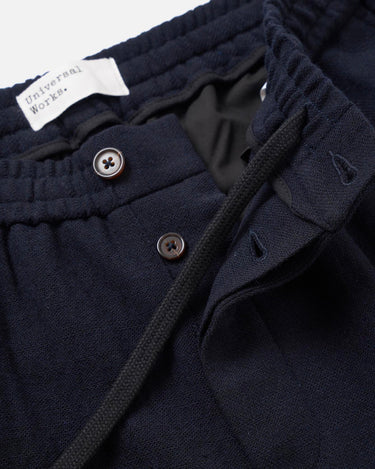 Universal Works Lindberg Pant Robin Wool Mix Dark Navy