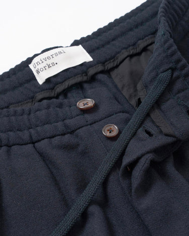 Universal Works Oxford Pant Dublin Wool Mix Dark Navy
