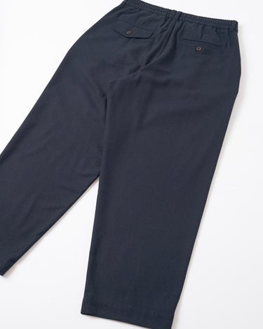 Universal Works Oxford Pant Dublin Wool Mix Dark Navy