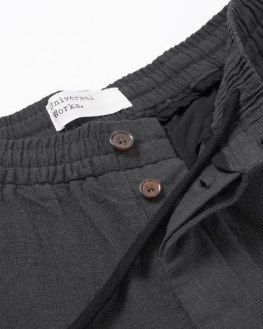Universal Works Oxford Pant Liverpool Check Grey
