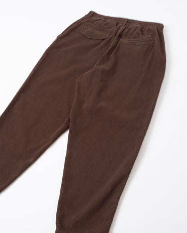 Universal Works Pleated Track Pant Corduroy Cacao
