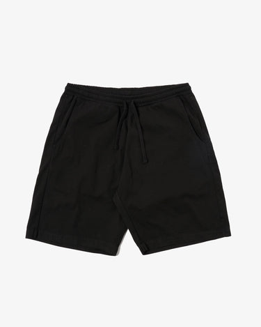 Universal Works Simple Short Kelly Cotton Black