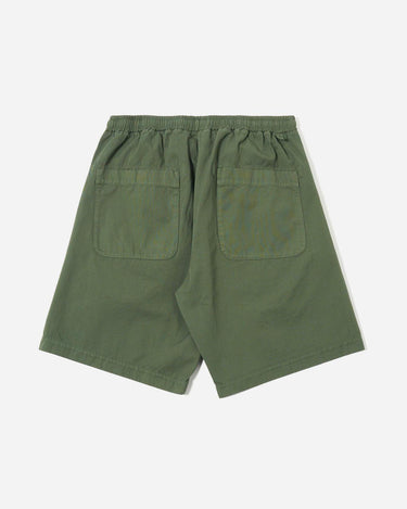 Universal Works Simple Short Kelly Cotton Olive