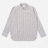 Universal Works Square Pocket Shirt Pop Multi Stripe