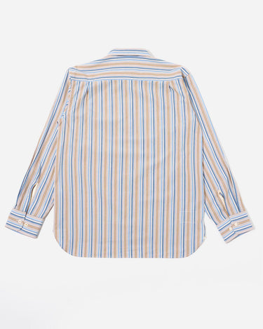 Universal Works Square Pocket Shirt Pop Multi Stripe