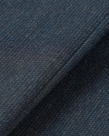 Universal Works Travail Overshirt Flannel Navy