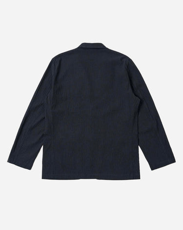 Universal Works Two Button Jacket Ospina Cotton Dark Navy 34125D