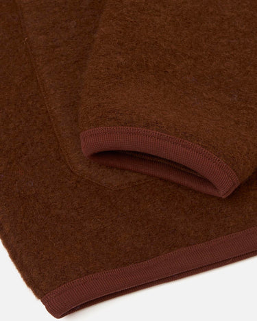 Universal Works Wool Fleece Cardigan Cacao
