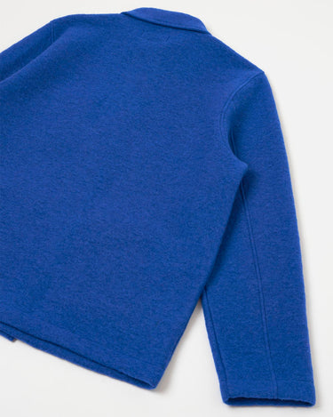 Universal Works Wool Fleece Field Jacket Blue