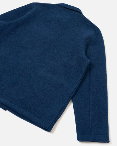 Universal Works Wool Fleece Field Jacket Indigo