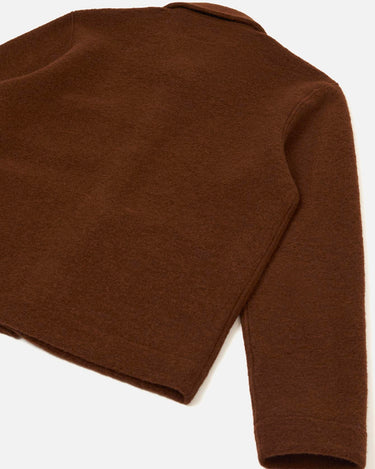 Universal Works Wool Fleece Uniform Jacket Cacao