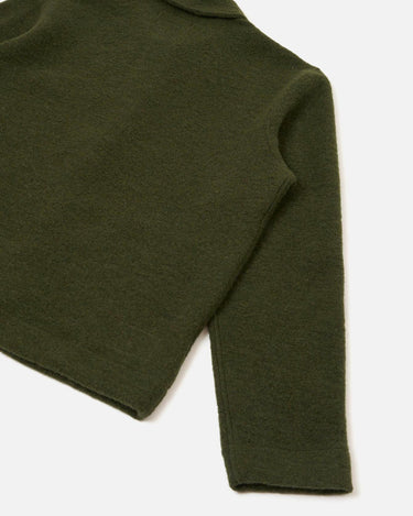 Universal Works Wool Fleece Uniform Jacket Olive