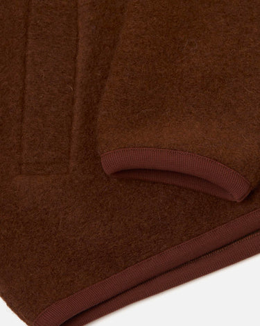 Universal Works Wool Fleece Zip Bomber Cacao