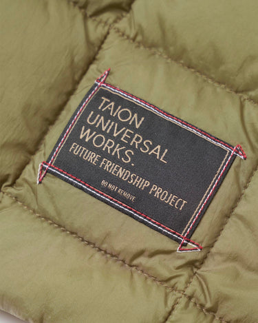 Universal Works X Taion Down Rams Jacket Green