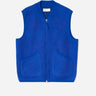 Universal Works Zip Waistcoat Blue