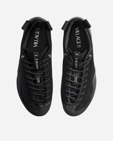Village PM 1PM Black Black Leather Suede