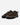 Village PM 1PM Chocolate Black Leather Suede
