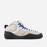 Village PM 1PM Cream Blue Leather Suede