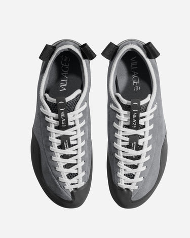 Village PM 1PM Grey / Black Leather Suede