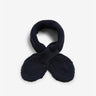 YMC Slotted Scarf Navy