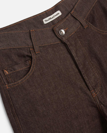 You Must Create Replacement Jean Soft Brown Denim U4BAE20