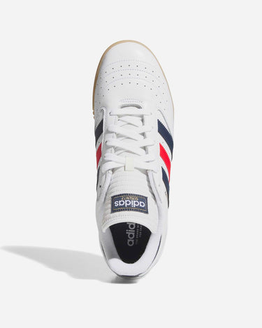 adidas Busenitz Indoor Cloud White / Navy / Scarlett Red 1