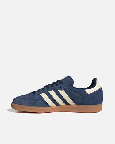 Samba OG Night Indigo Warm Vanilla

Regular fit
Lace closure
Suede upper
Textile lining
Rubber outsole
Product colour: Night Indigo / Warm Vanilla
Product code: KK2273