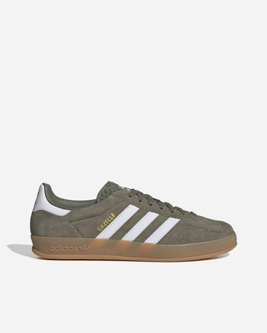 adidas gazelle indoor olive strata white gum  style number JQ0174 
